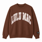 LULU MAC "CAMO BROWN" Sweatshirt