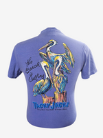 Tacky Jacks "3 Pelicans Perch" Short Sleeve T-Shirt