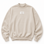 TERRY CLOTH MOCK NECK