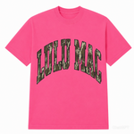 LULU MAC "MOSSY OAK BOTTOMLAND AND NEON PINK" T-Shirt