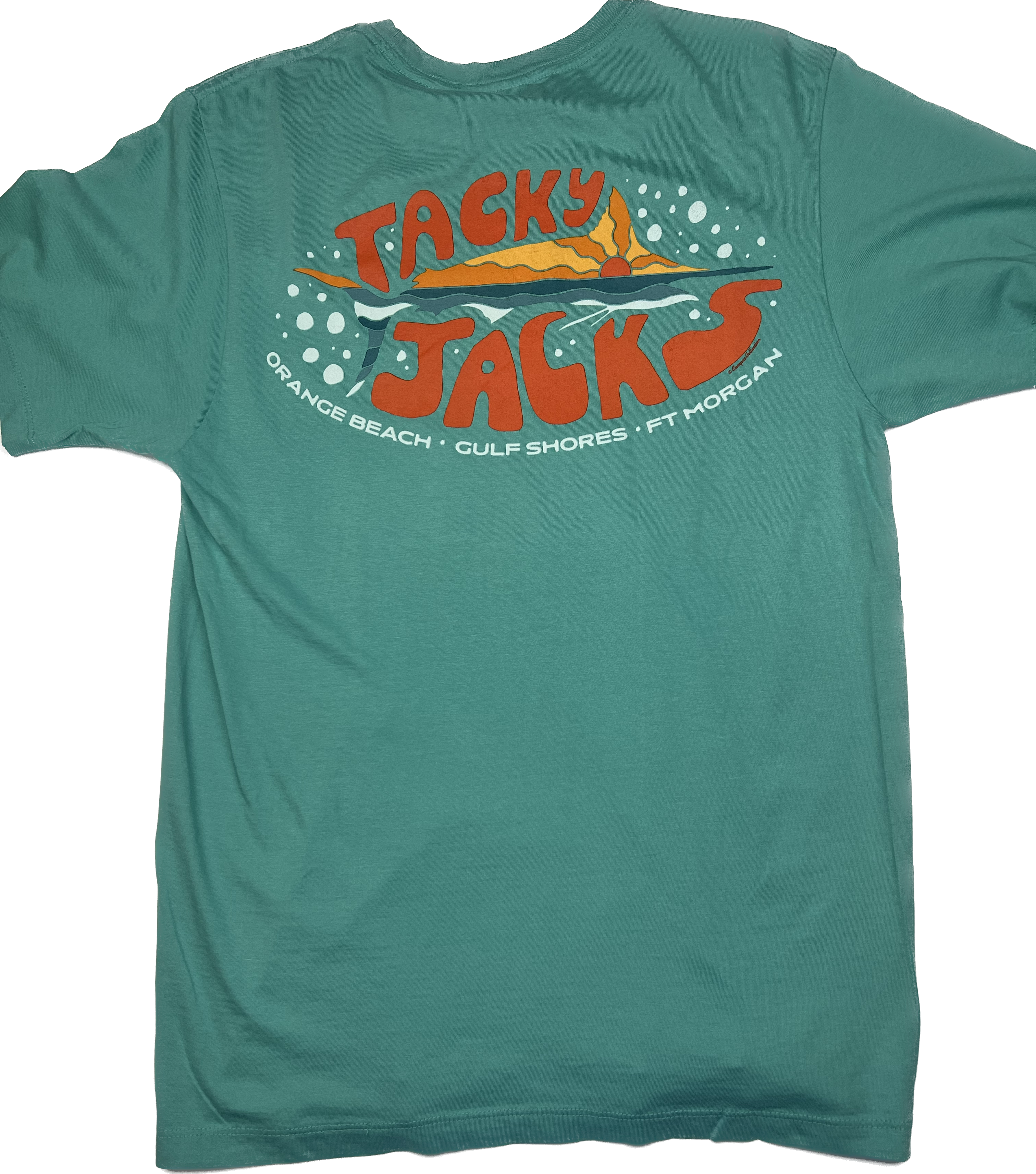 Tacky Jacks "Marlin Sunset" Short Sleeve T-Shirt