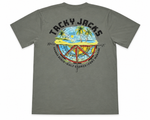Tacky Jacks "COMPASS MAP" Short Sleeve