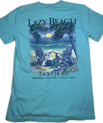 Tacky Jacks "Lazy Beach Days" Short Sleeve T-Shirt