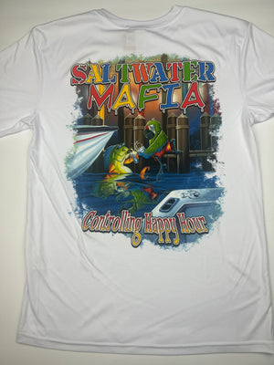 Saltwater Mafia "Controlling Happy Hour" UV Short Sleeve