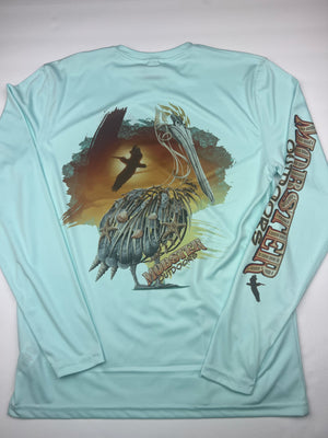 Saltwater Mafia "Mobster Pelican" UV Long Sleeve