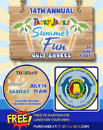 July 14  (Gulf Shores) Hands-on Habitat with Alabama Conservation and Natural Resources - Marine Resources Division