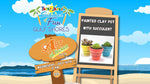 July 16, (Gulf Shores) Art al Fresco - Create with Paint - Clay Pot with Succulent $25