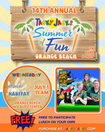 July 1 (Orange Beach) Hands on Habitat - Orange Beach Wildlife Center - FREE