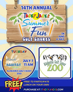 July 7, (Gulf Shores) Hands-on Habitat with Alabama Gulf Coast Zoo - FREE