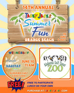 June 10, (Orange Beach) Hands-on Habitat with Alabama Gulf Coast Zoo - FREE