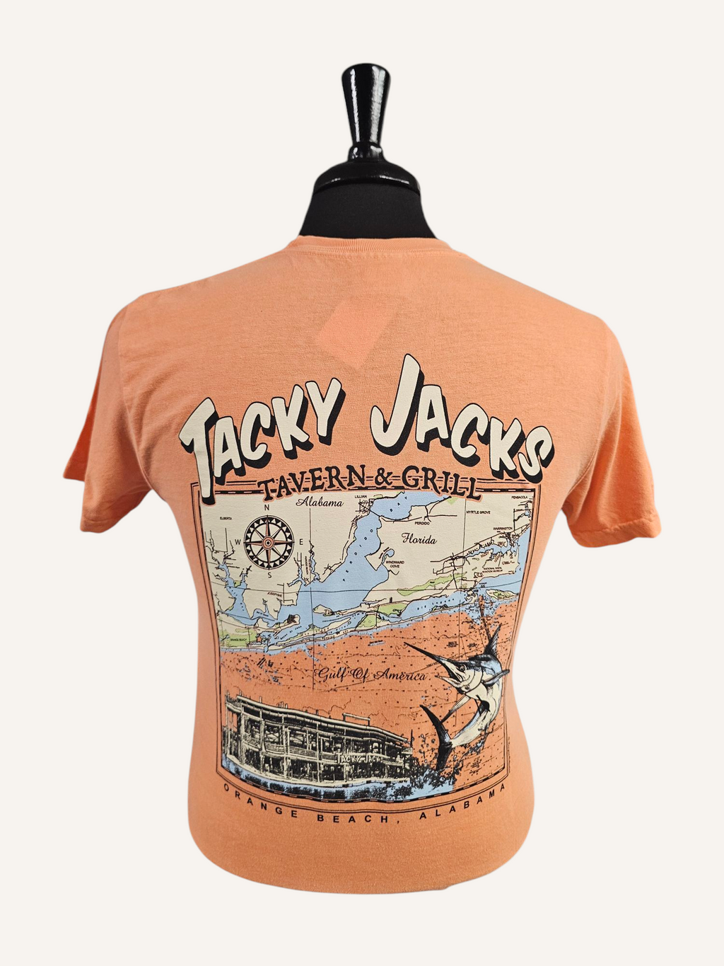 Tacky Jacks "Map" Short Sleeve T-Shirt