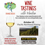 Wine Tastings with Winston at Tacky Jacks Orange Beach (October 13, 2026)