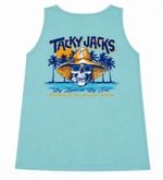 Tacky Jacks "SKELETON HAT" Tank
