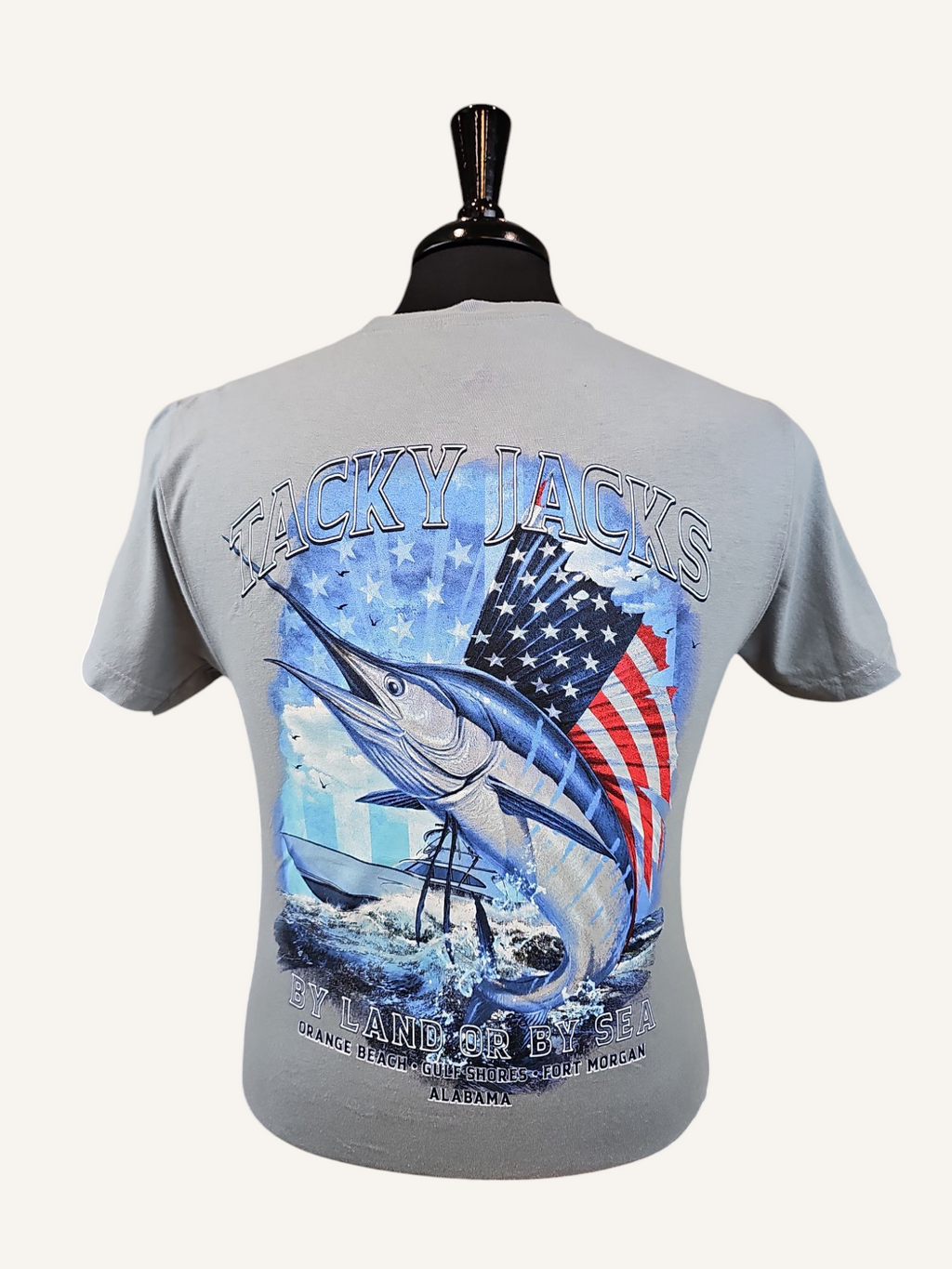 Tacky Jacks "USA Sailfish" Short Sleeve T-Shirt