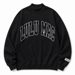STITCH MOCK NECK SWEATSHIRT