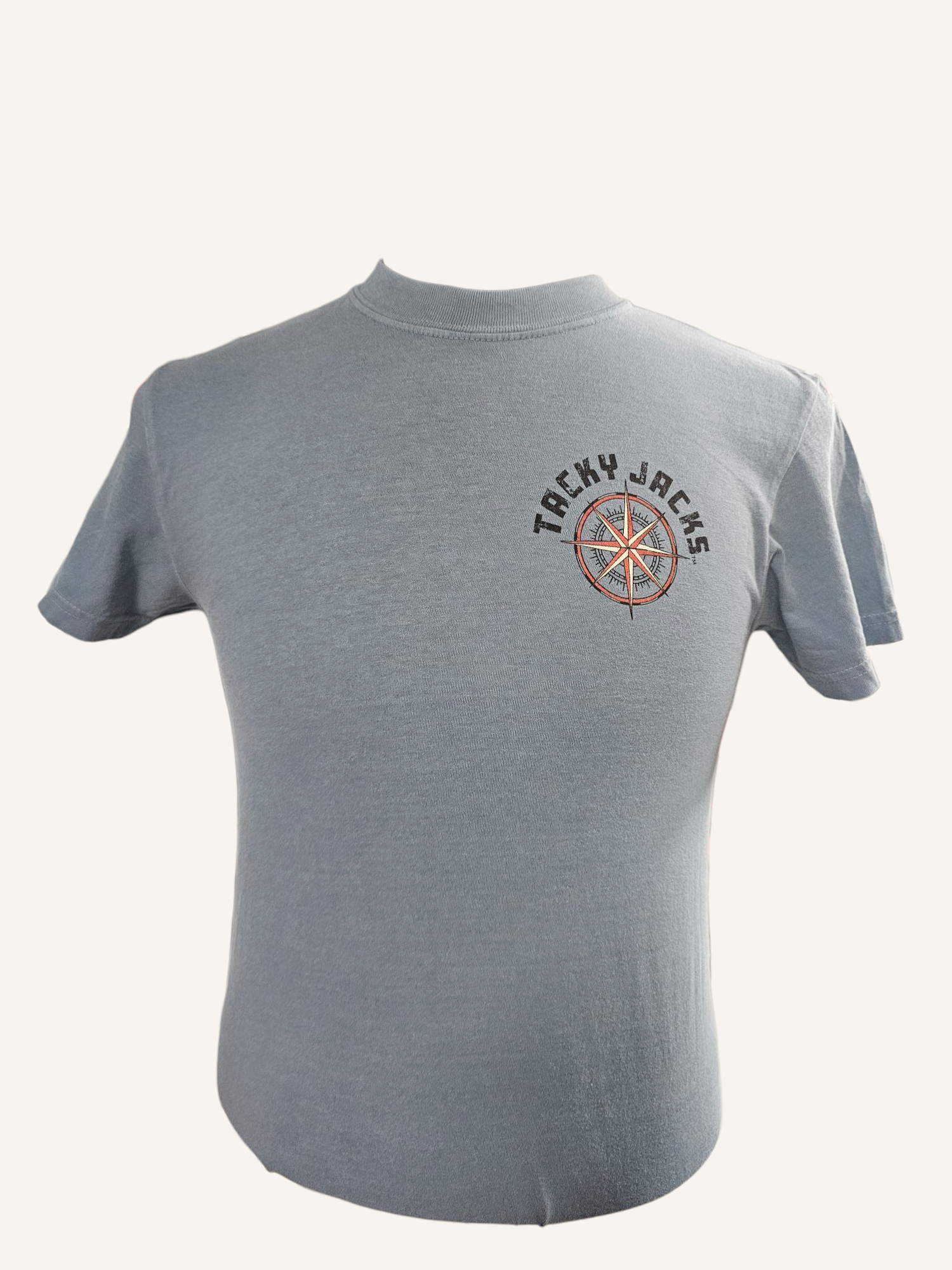 Tacky Jacks "Compass Map" Short Sleeve T-Shirt