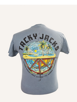 Tacky Jacks "Compass Map" Short Sleeve T-Shirt