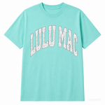 LULU MAC "LIGHT CAMO CHALKY MINT" T-Shirt