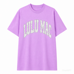 LULU MAC "NEON VIOLET CAMO" T-Shirt