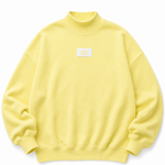 TERRY CLOTH MOCK NECK