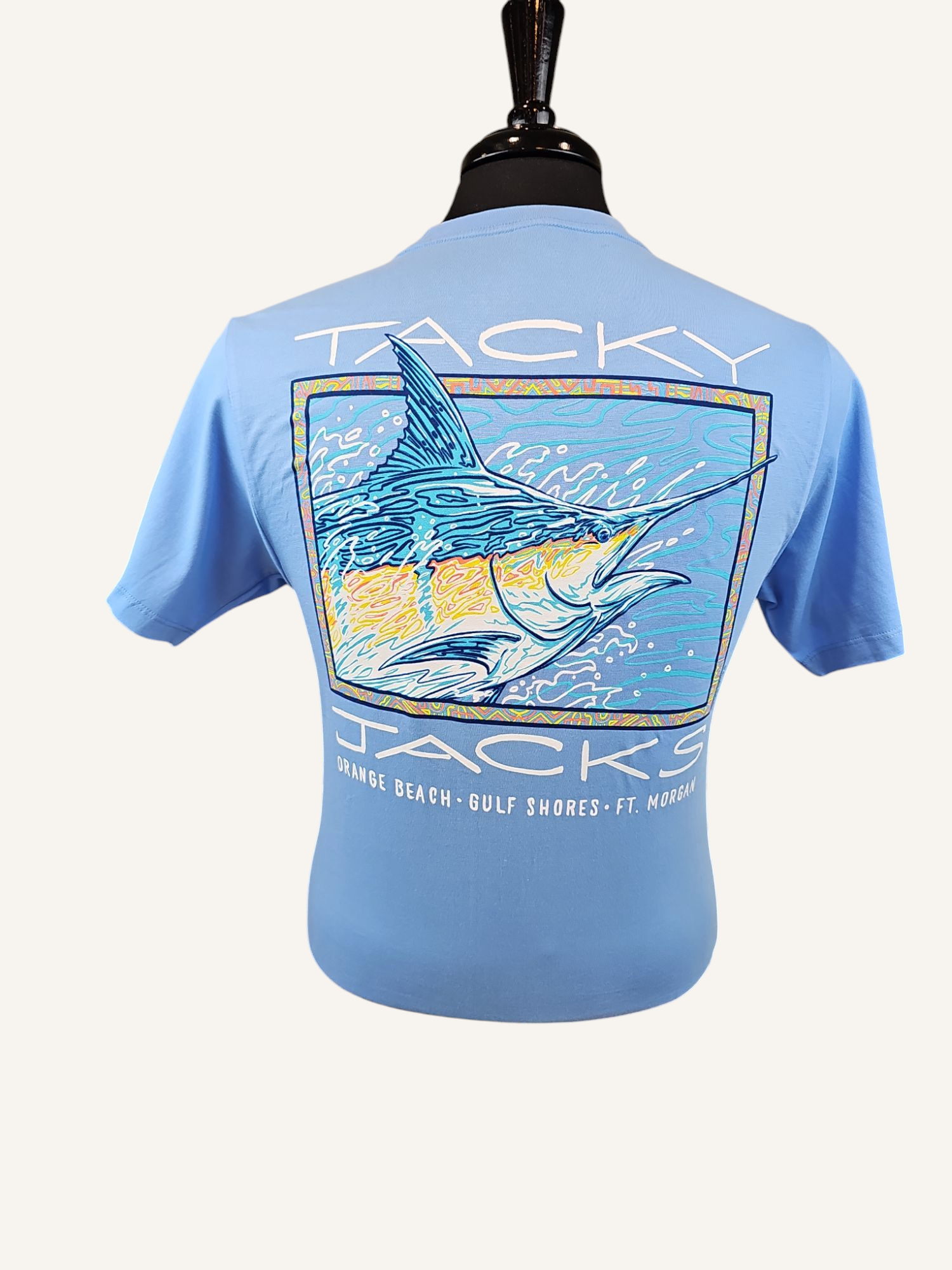 Tacky Jacks "Frame Marlin" Short Sleeve T-Shirt
