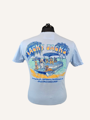 Tacky Jacks "Pontoon Puppies" Short Sleeve T-Shirt