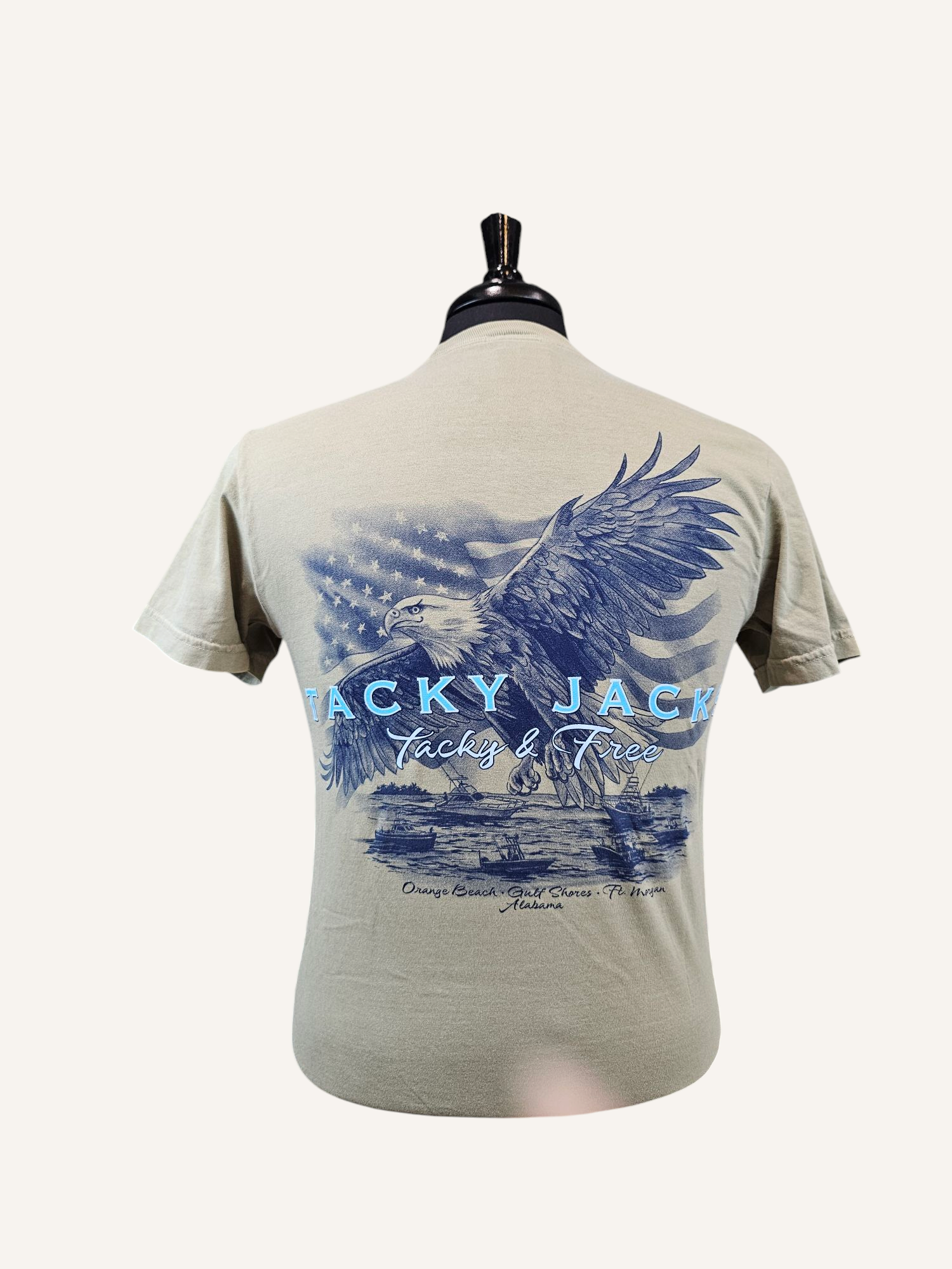 Tacky Jacks "Tacky and Free" Short Sleeve T-Shirt