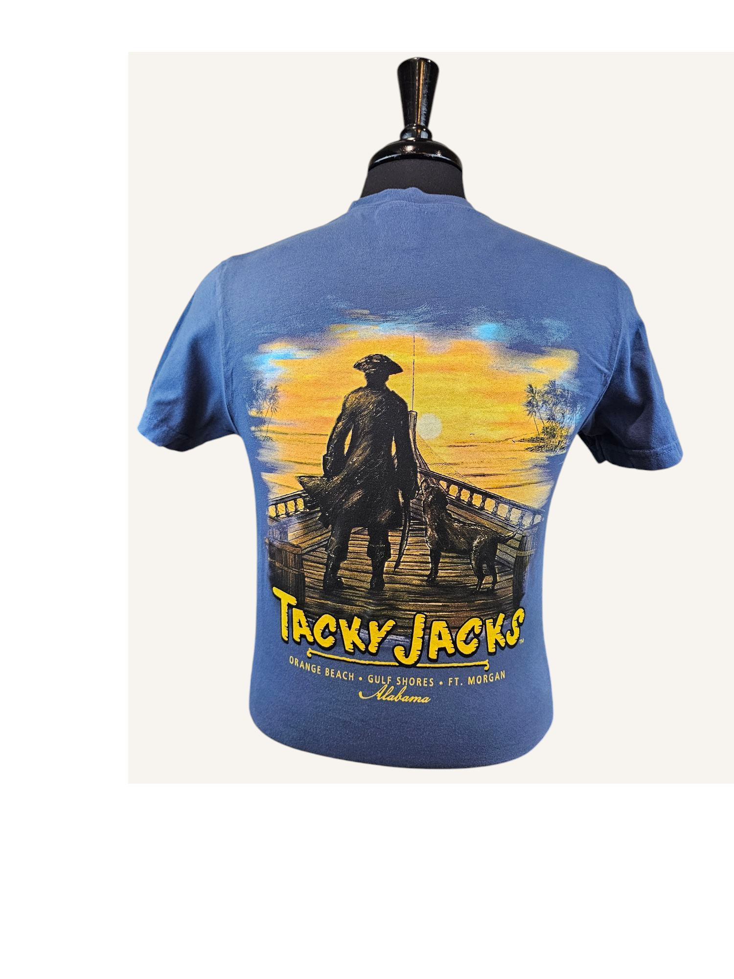 Tacky Jacks "Pirate Dog" Short Sleeve T-Shirt