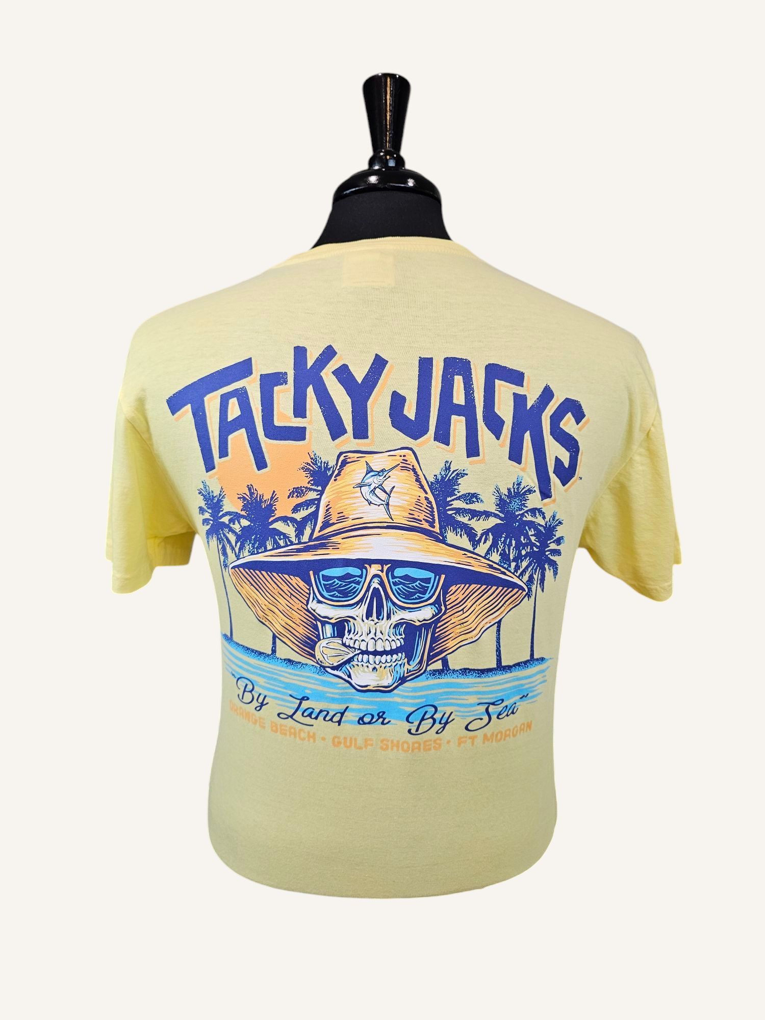 Tacky Jacks "Skeleton Hat" Short Sleeve T-Shirt