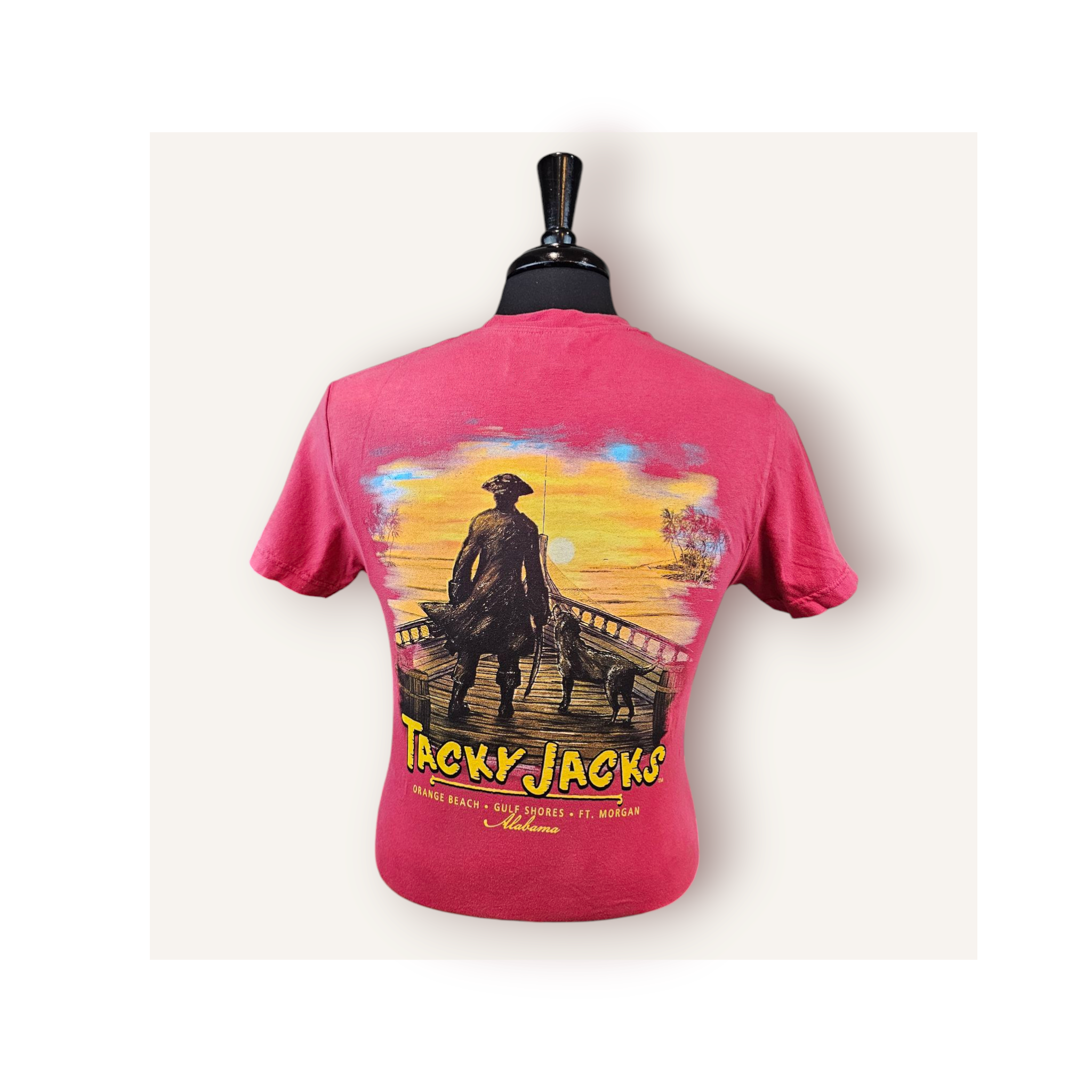 Tacky Jacks "Pirate Dog" Short Sleeve T-Shirt