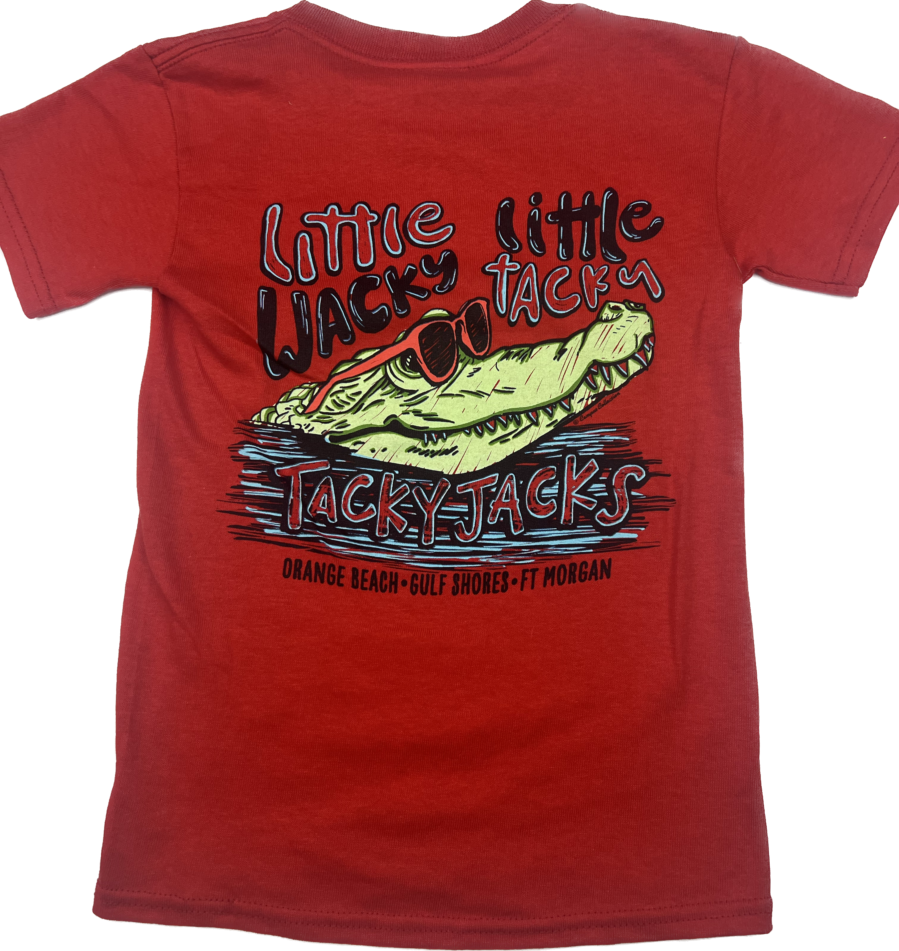 Tacky Jacks "Wacky Gator" Youth Short Sleeve T-Shirt