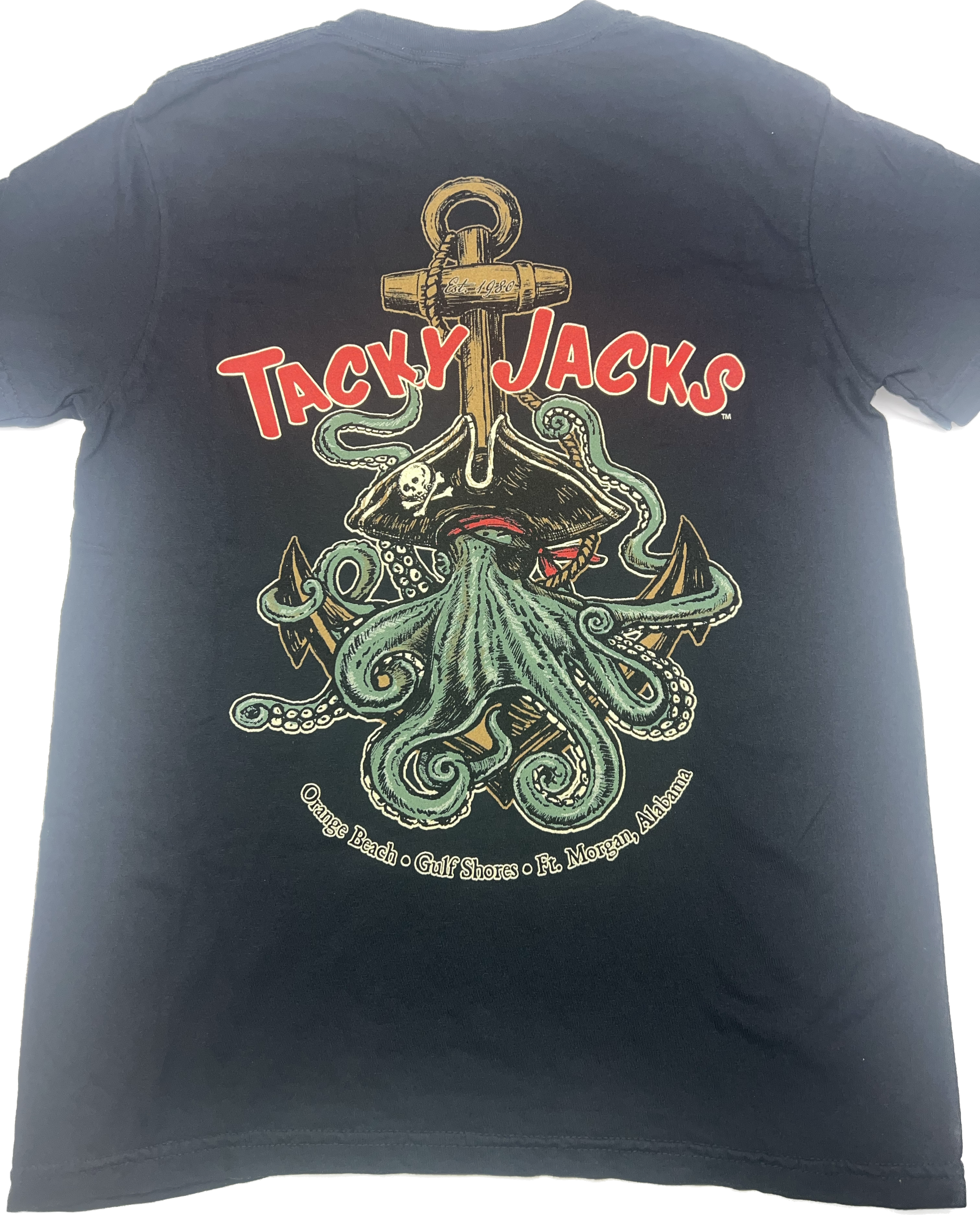 Tacky Jacks "Anchor Octopus" Short Sleeve T-Shirt