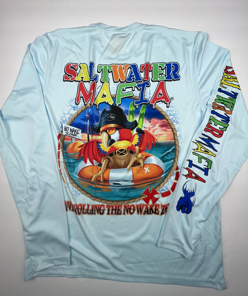 Saltwater Mafia "Controlling The No Wake Zone" UV Long Sleeve