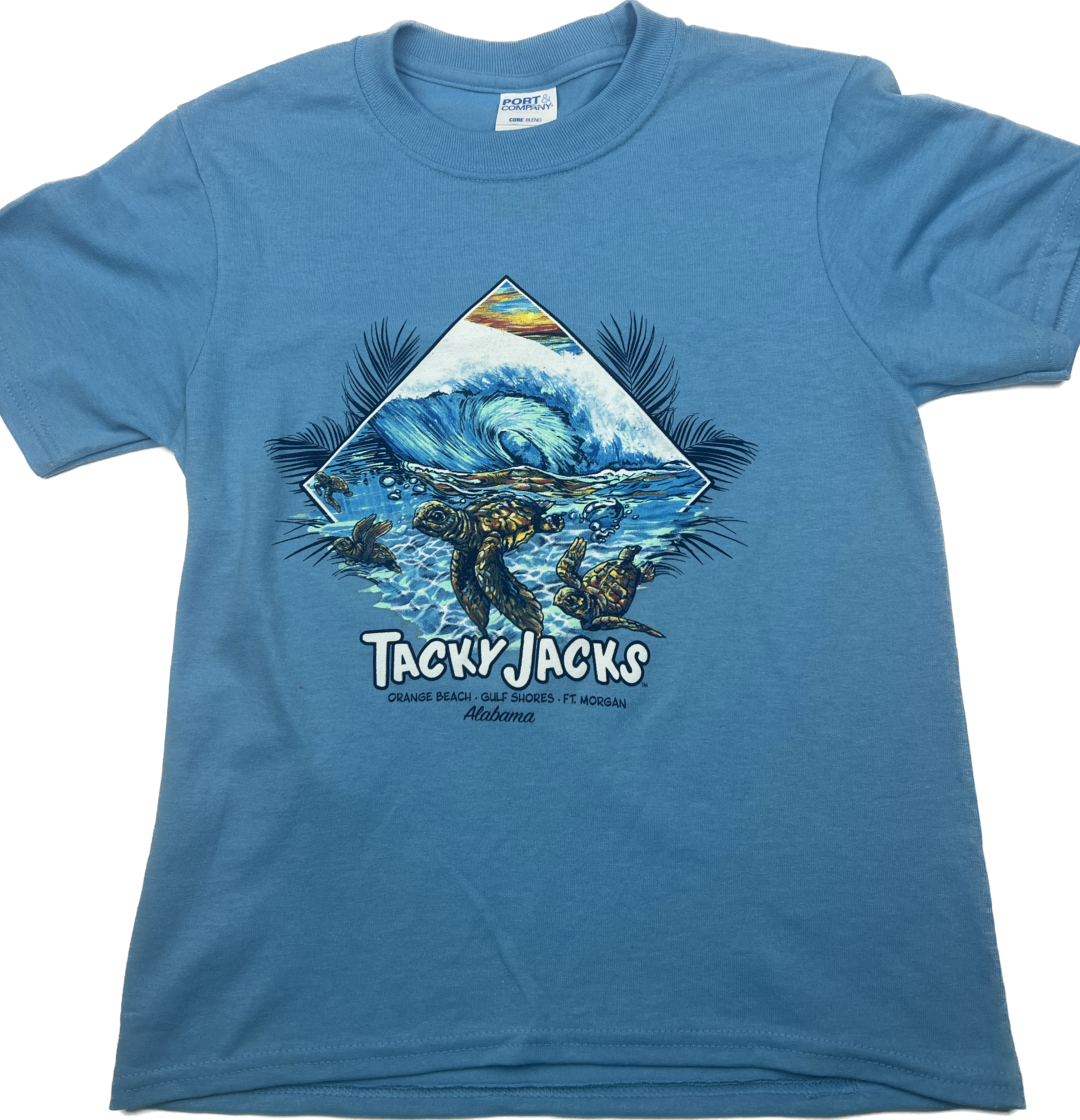 Tacky Jacks "Baby Sea Turtle" Youth Short Sleeve T-Shirt