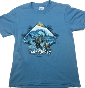 Tacky Jacks "Baby Sea Turtle" Youth Short Sleeve T-Shirt