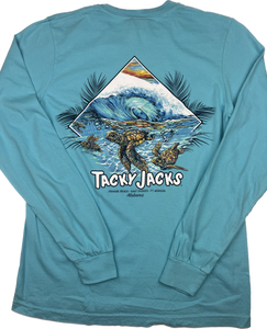 Tacky Jacks "Baby Sea Turtle" Long Sleeve T-Shirt