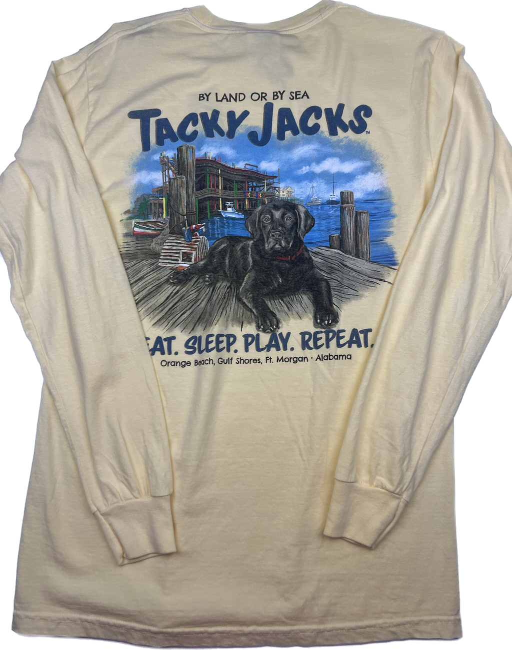 Tacky Jacks "Dock Dog" Long Sleeve T-Shirt