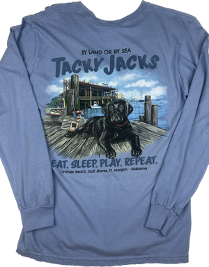 Tacky Jacks "Dock Dog" Long Sleeve T-Shirt