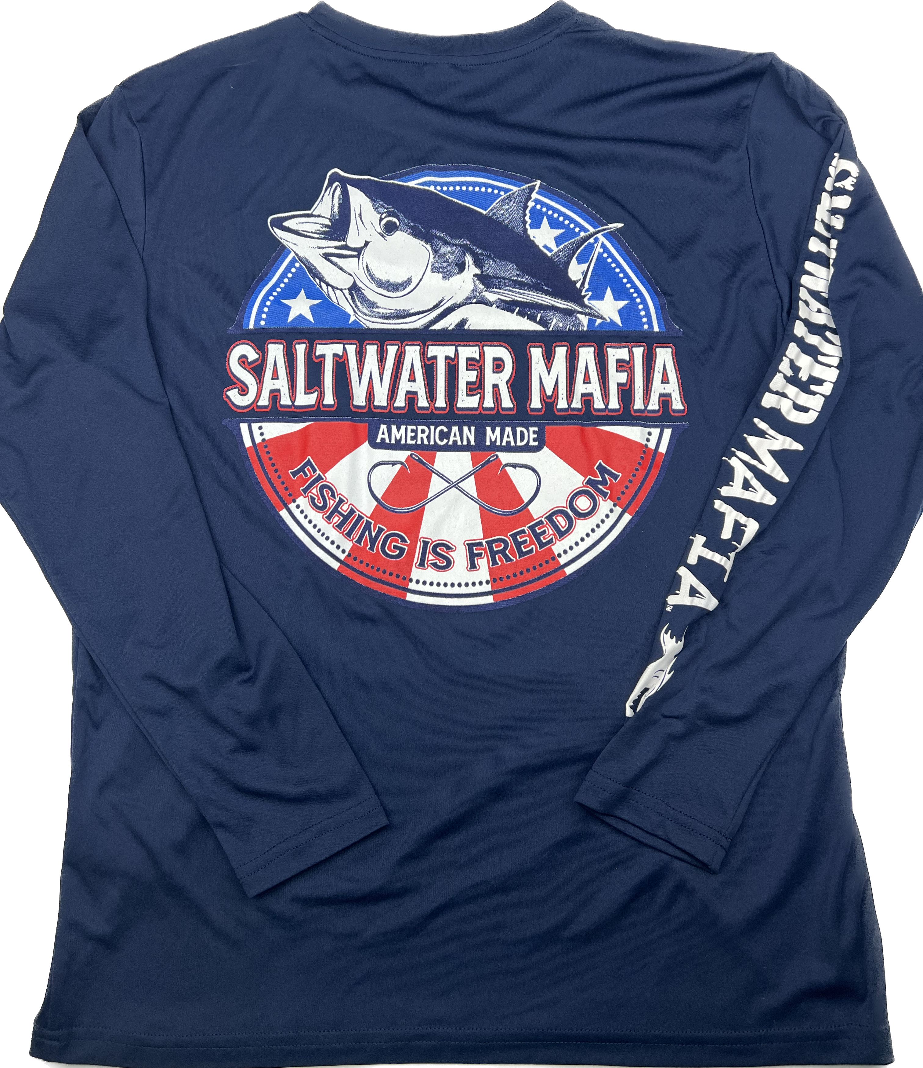 Saltwater Mafia "Fishing Is Freedom" UV Long Sleeve