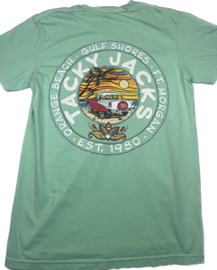 Tacky Jacks "Vintage Car Circle" Short Sleeve T-Shirt