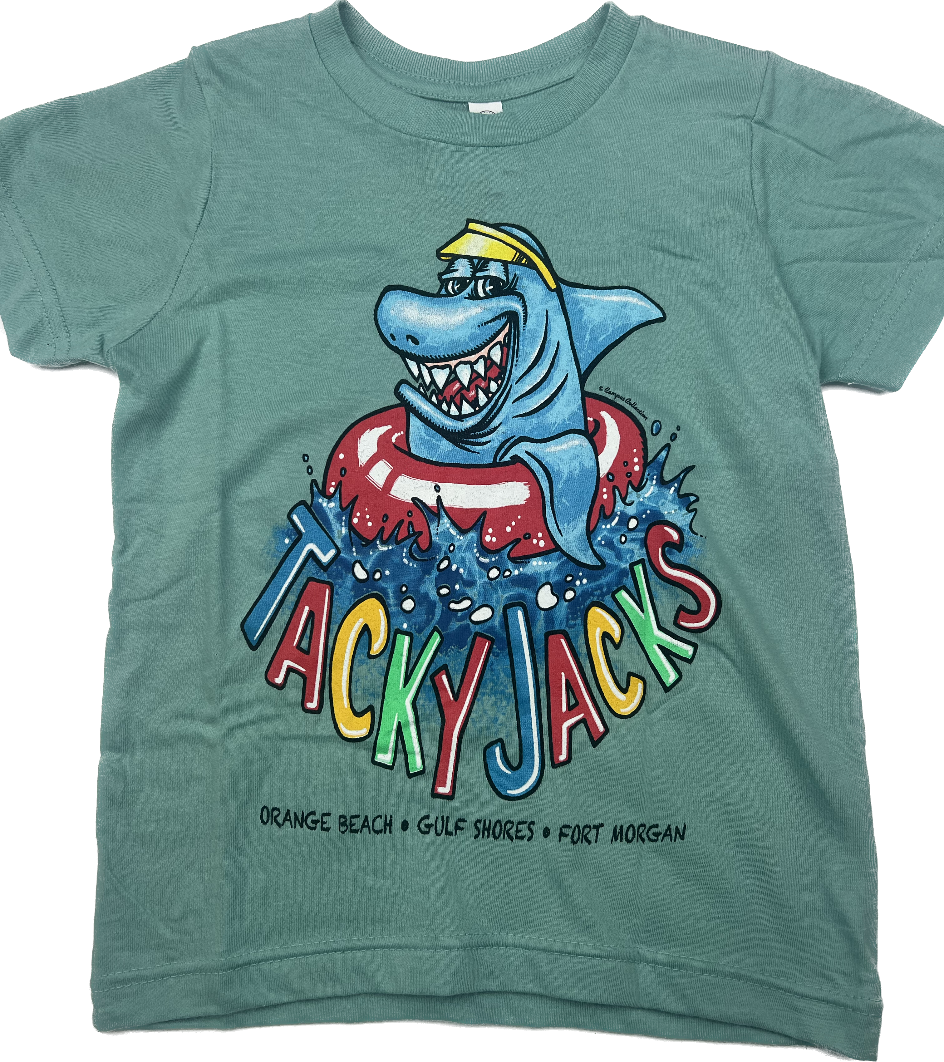 Tacky Jacks "Shark" Youth Short Sleeve T-Shirt