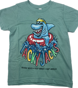 Tacky Jacks "Shark" Youth Short Sleeve T-Shirt