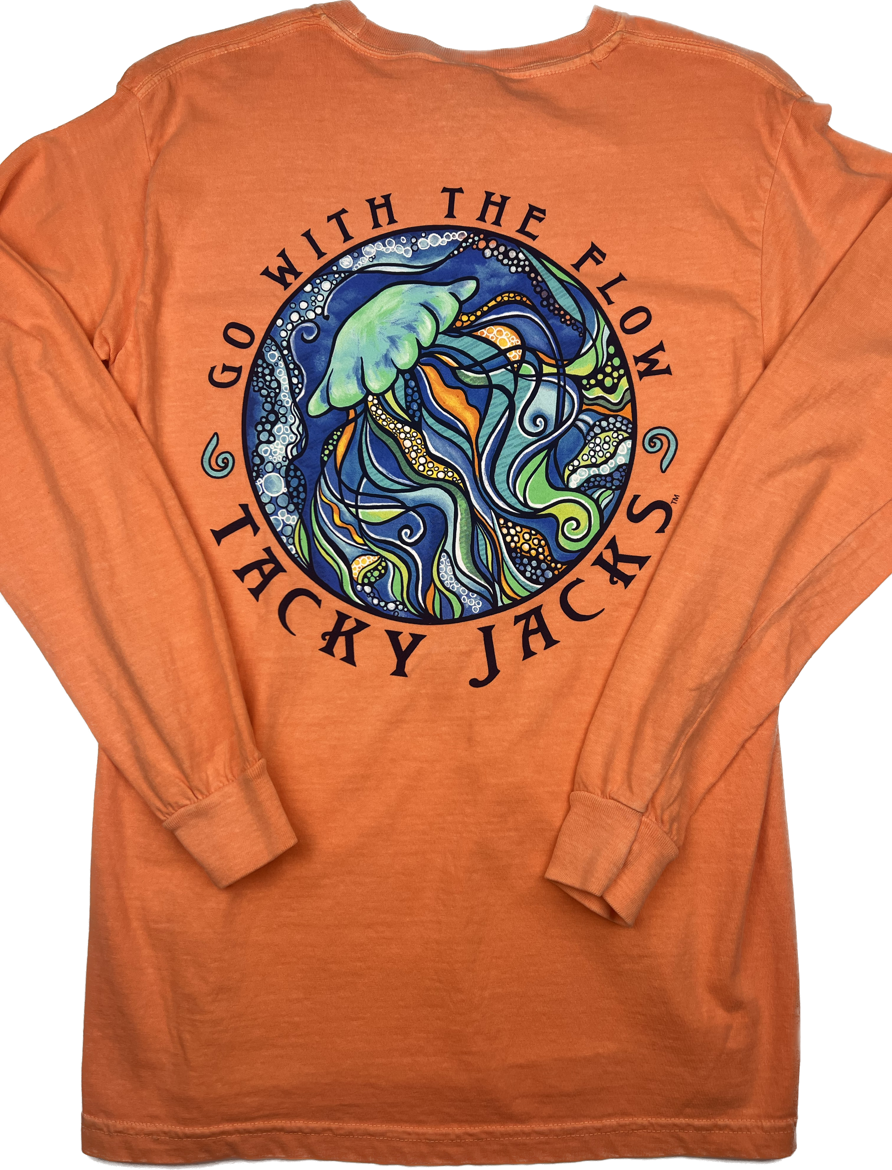 Tacky Jacks "Go With The Flow" Long Sleeve T-Shirt