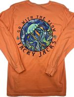 Tacky Jacks "Go With The Flow" Long Sleeve T-Shirt