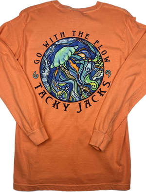 Tacky Jacks "Go With The Flow" Long Sleeve T-Shirt