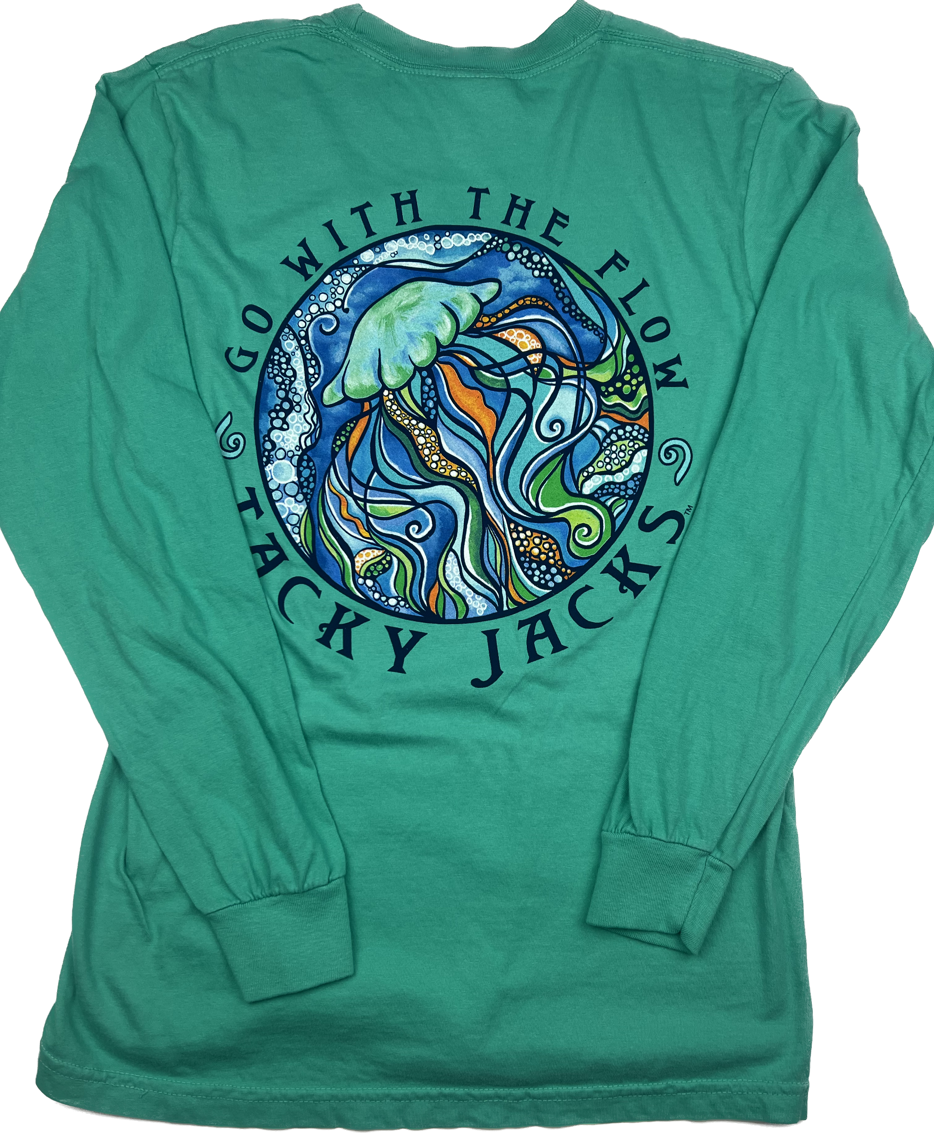 Tacky Jacks "Go With The Flow" Long Sleeve T-Shirt