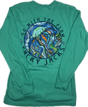 Tacky Jacks "Go With The Flow" Long Sleeve T-Shirt