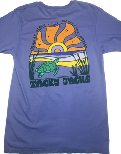 Tacky Jacks "Turtle Sunrise" Short Sleeve T-Shirt