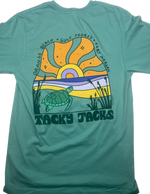 Tacky Jacks "Turtle Sunrise" Short Sleeve T-Shirt