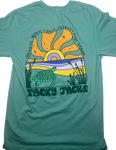 Tacky Jacks "Turtle Sunrise" Short Sleeve T-Shirt